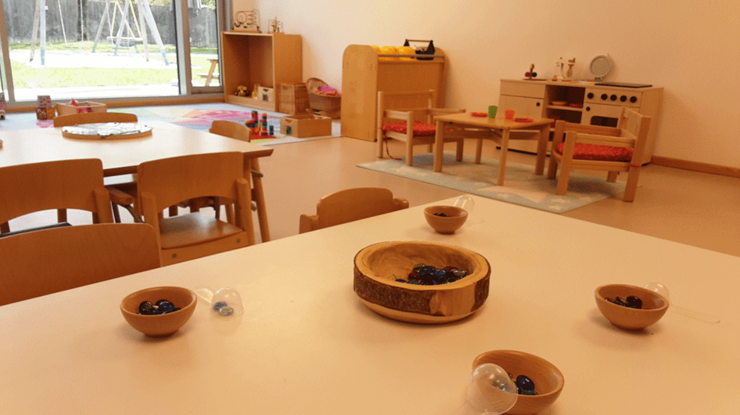 in der Kinderkrippe