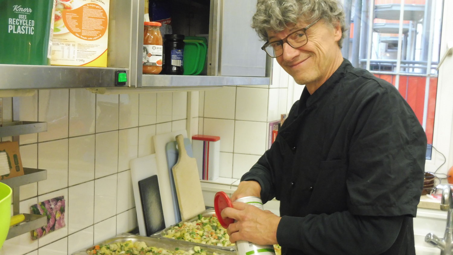 Diff kocht frisch für den Mittagstisch